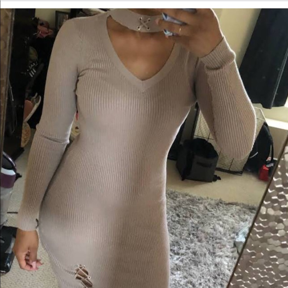 Brand new xl black midi dress